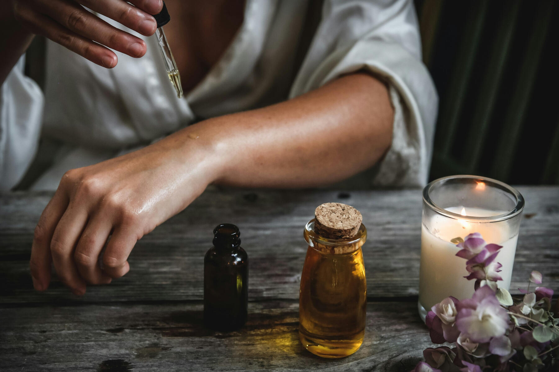 Aromatic Massage Client receiving aromatic massage at our Rijeka massage spa